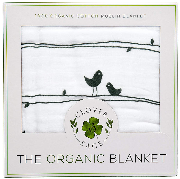 Organic Muslin Baby Toddler Blanket - Eco Trade Company