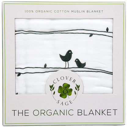 Organic Muslin Baby Toddler Blanket - Eco Trade Company
