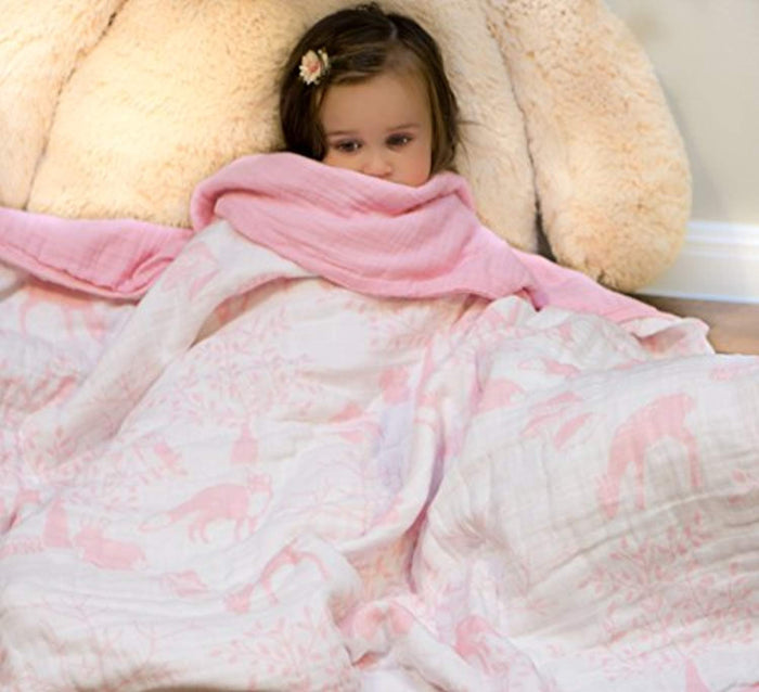 Organic Muslin Baby Toddler Blanket - Eco Trade Company