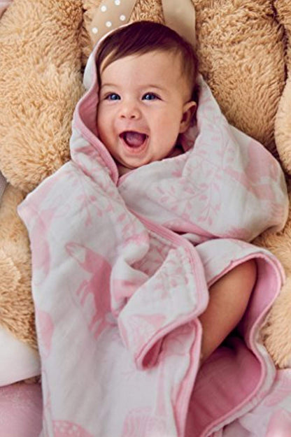 Organic Muslin Baby Toddler Blanket - Eco Trade Company