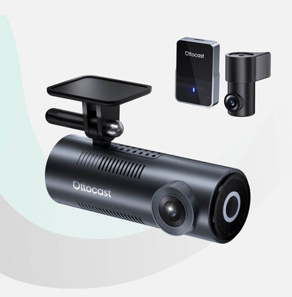 OttoSafe Cam 2-in-1 Dash Cam & Wireless CarPlay Adapter