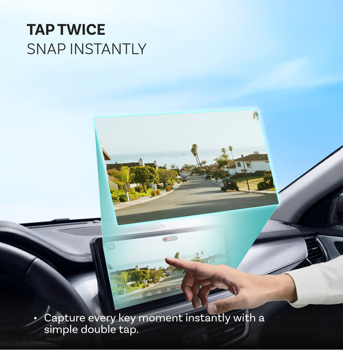 OttoSafe Cam 2-in-1 Dash Cam & Wireless CarPlay Adapter