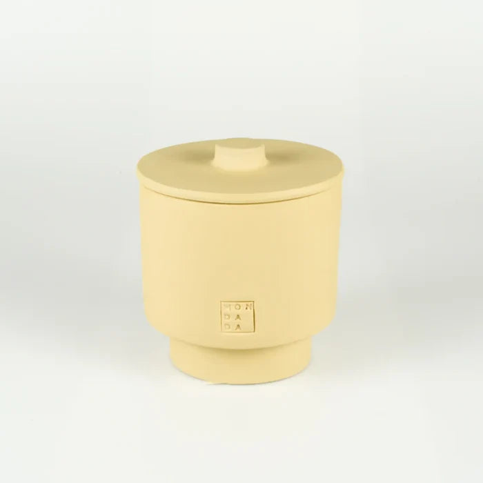 OUTDOOR: JUNE CANDLE ONE SAHARA NEUTRAL+LID
