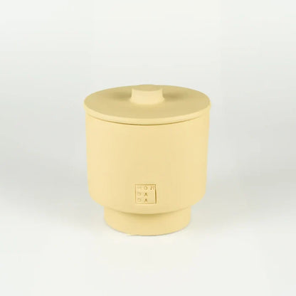 OUTDOOR: JUNE CANDLE ONE SAHARA NEUTRAL+LID