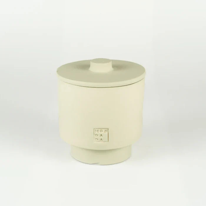 OUTDOOR: JUNE CANDLE ONE TUSCANY NEUTRAL+LID