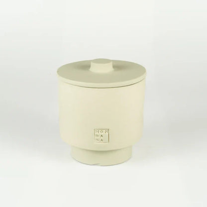 OUTDOOR: JUNE CANDLE ONE TUSCANY NEUTRAL+LID