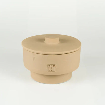 OUTDOOR JUNE CANDLE TWO MARRAKESH NEUTRAL + LID