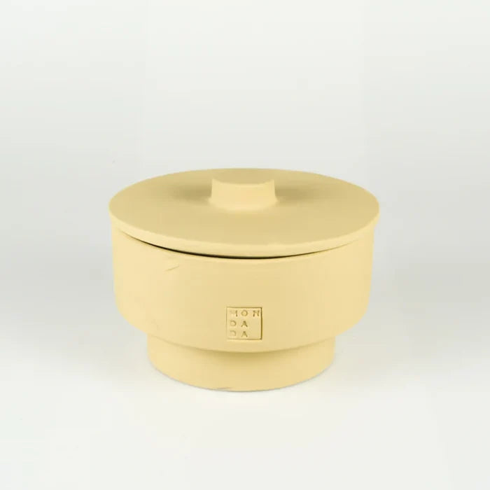 OUTDOOR JUNE CANDLE TWO SAHARA NEUTRAL + LID