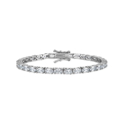 Oval Tennis Bracelet