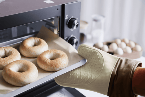 Oven Mitt Glove/s - Silicone Cotton