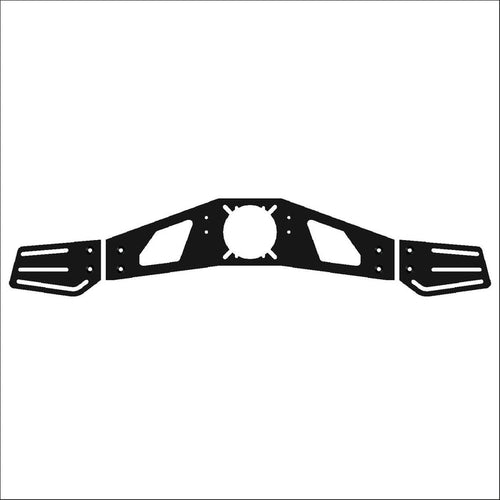 P1-ALPHA Front Mounting - Extrusion and CNC