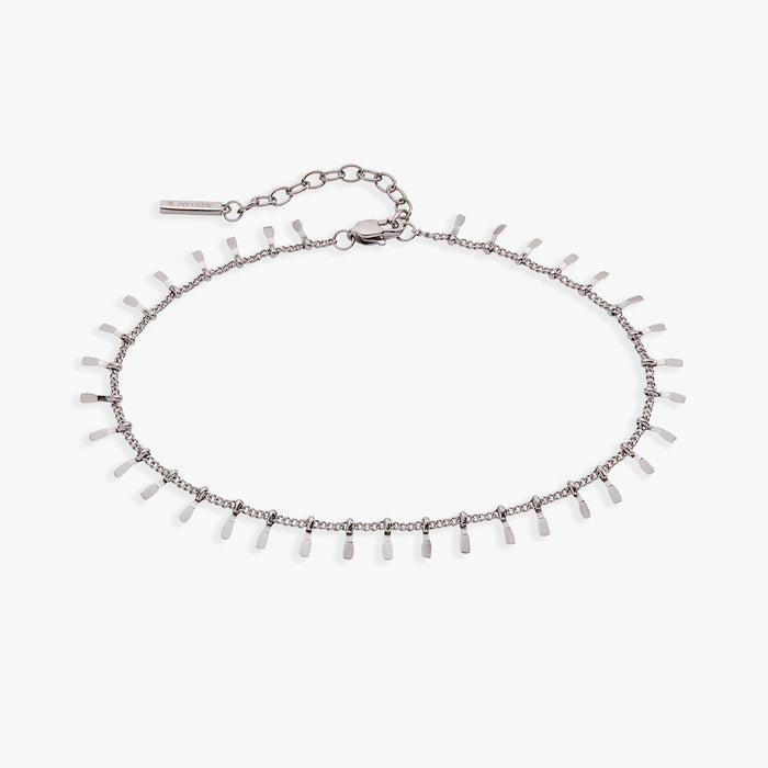 Paddle Tassel Chain Anklet