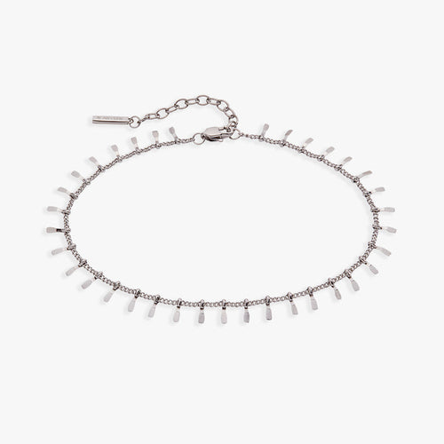 Paddle Tassel Chain Anklet