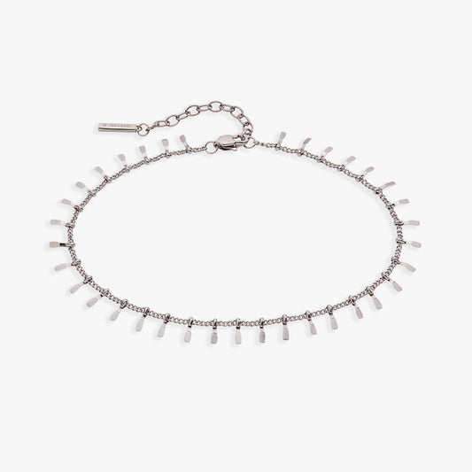 Paddle Tassel Chain Anklet