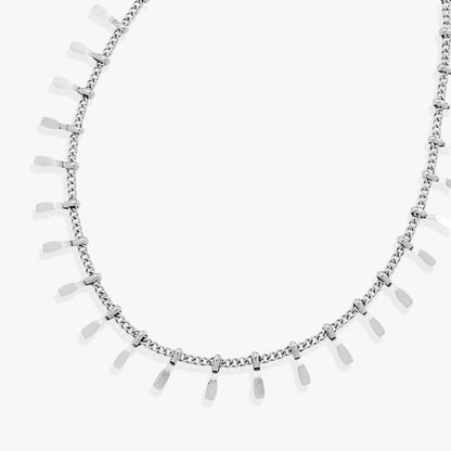 Paddle Tassel Chain Anklet