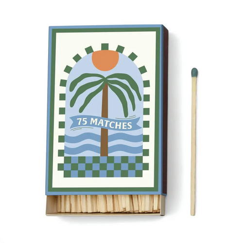 PALM TREE 75 CT BOXED MATCHES