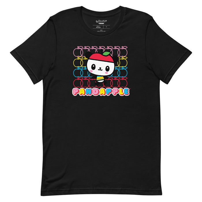 Pandapple Apple Fever Tee Apparel Printful Black XS