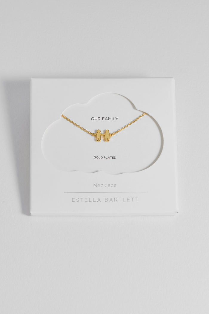 Paperchain People Necklace