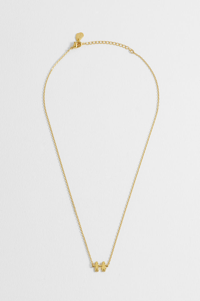Paperchain People Necklace