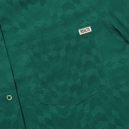 RSVLTS RSVLTS Short Sleeve Shirt Club Collection "Green Beans"_ KUNUFLEX Short Sleeve Shirt Club Collection "Green Beans"_ KUNUFLEX Short Sleeve Shirt