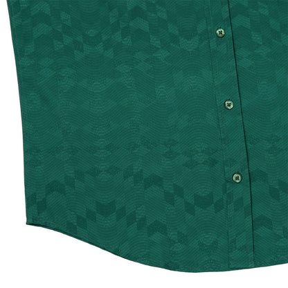 RSVLTS RSVLTS Short Sleeve Shirt Club Collection "Green Beans"_ KUNUFLEX Short Sleeve Shirt Club Collection "Green Beans"_ KUNUFLEX Short Sleeve Shirt