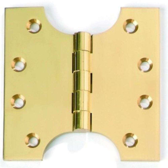 Parliament Hinge Brass 4" x 4" x 3mm