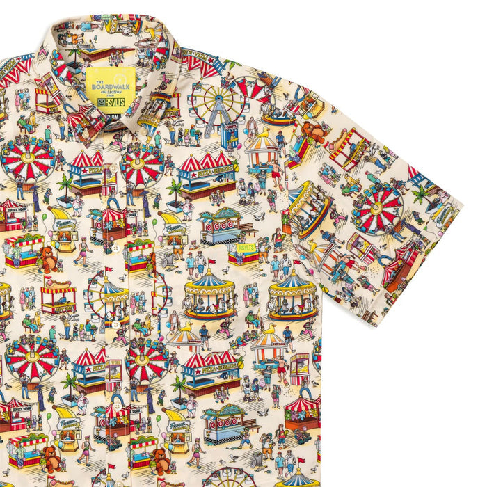 RSVLTS XS RSVLTS Short Sleeve Shirt Party Pier – KUNUFLEX Short Sleeve Shirt Party Pier – KUNUFLEX Short Sleeve Shirt