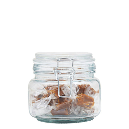Pasabahce 400ml Clip Top Jar - Clear