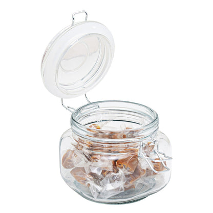 Pasabahce 400ml Clip Top Jar - Clear