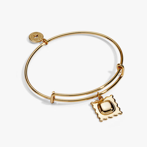 Pasta Girl 'Anything is Pastable' Ravioli Charm Bangle