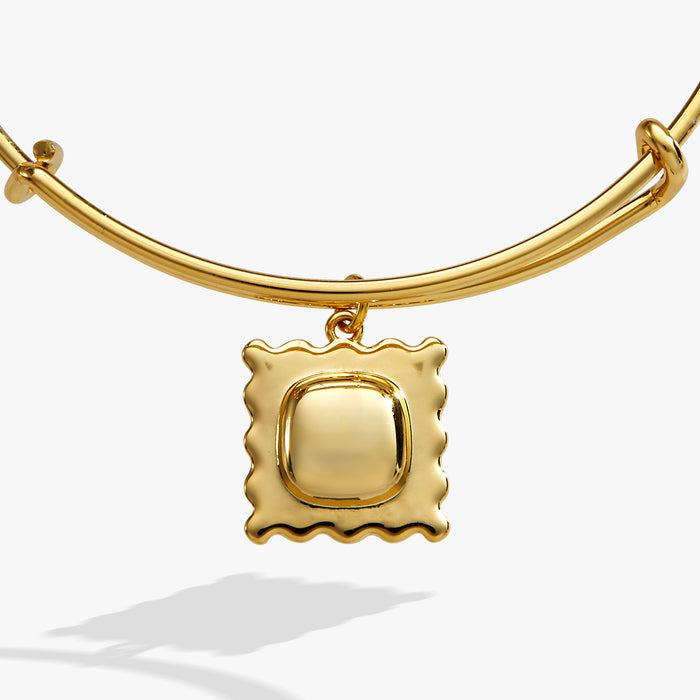 Pasta Girl 'Anything is Pastable' Ravioli Charm Bangle