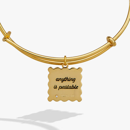 Pasta Girl 'Anything is Pastable' Ravioli Charm Bangle