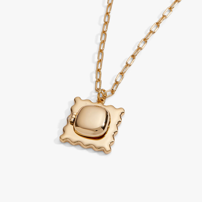 Pasta Girl 'Anything Is Pastable' Ravioli Locket Pendant