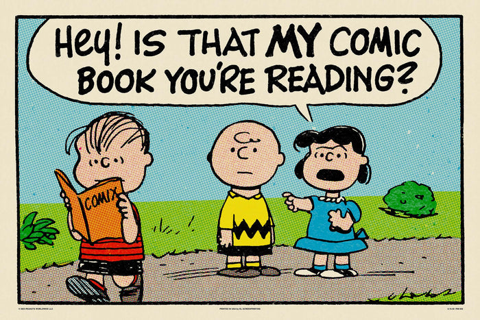 Peanuts My Comic Book Poster