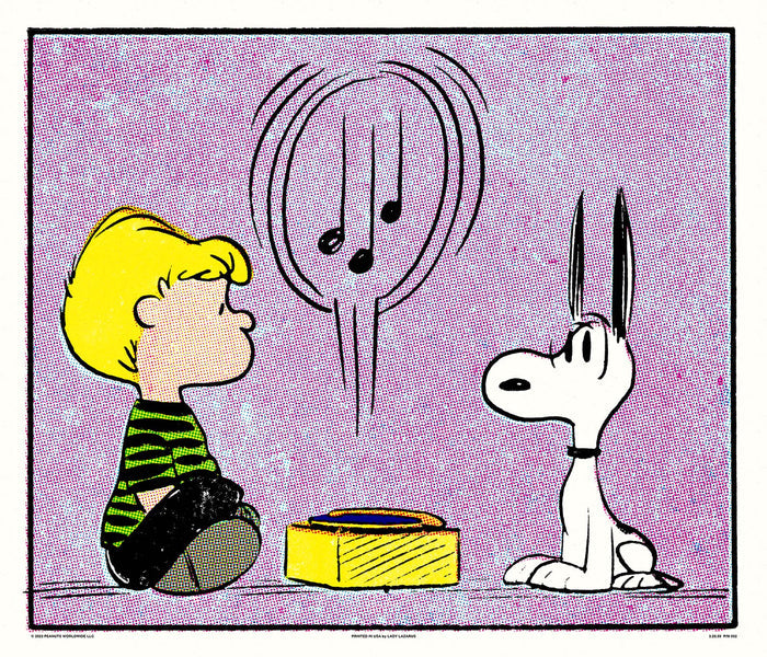 Peanuts Sound Poster