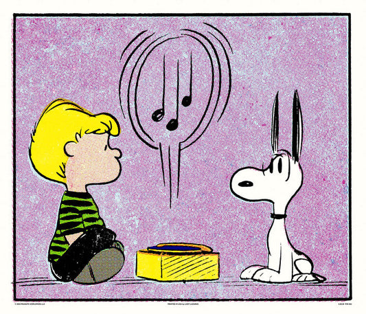 Peanuts Sound Poster