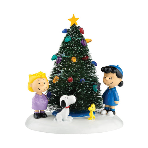 Peanuts Village | O'Christmas Tree | Village Figures