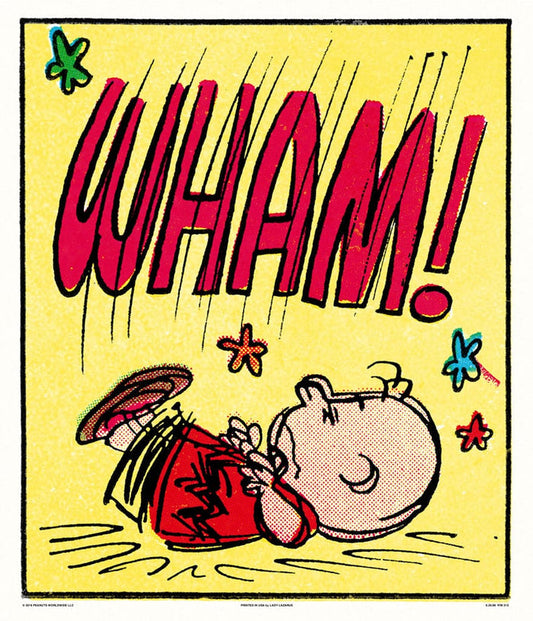 Peanuts Wham Poster