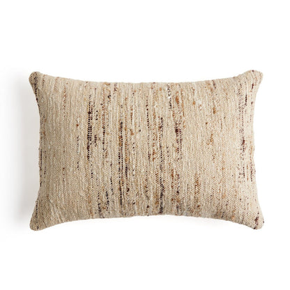 PEMBERLEY PILLOW BEIGE WOVEN 16X24