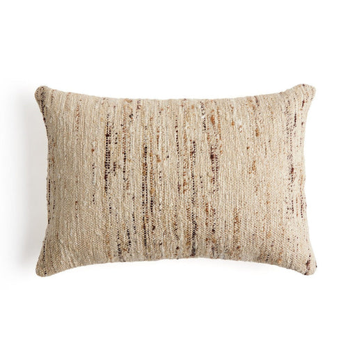 PEMBERLEY PILLOW BEIGE WOVEN 16X24