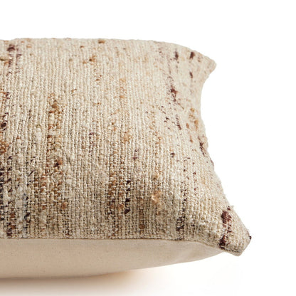 PEMBERLEY PILLOW BEIGE WOVEN 16X24