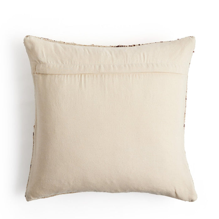 PEMBERLEY PILLOW BEIGE WOVEN 20X20