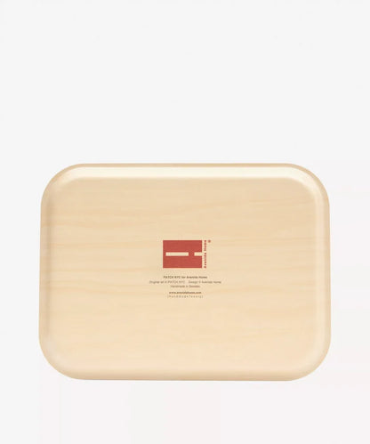 PEONIES SMALL BIRCH WOOD TRAY