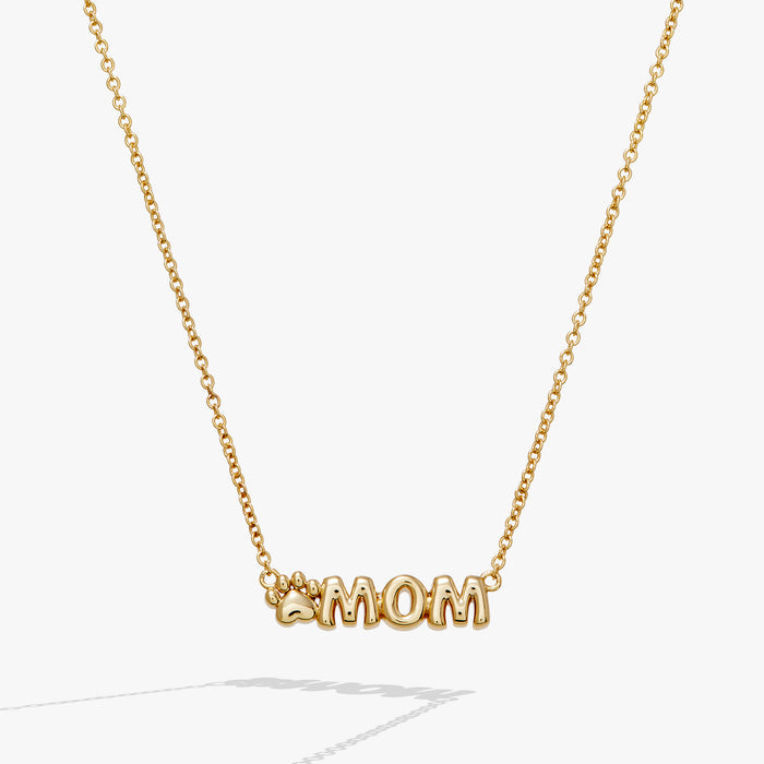 Pet Mom Nameplate Necklace
