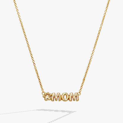 Pet Mom Nameplate Necklace