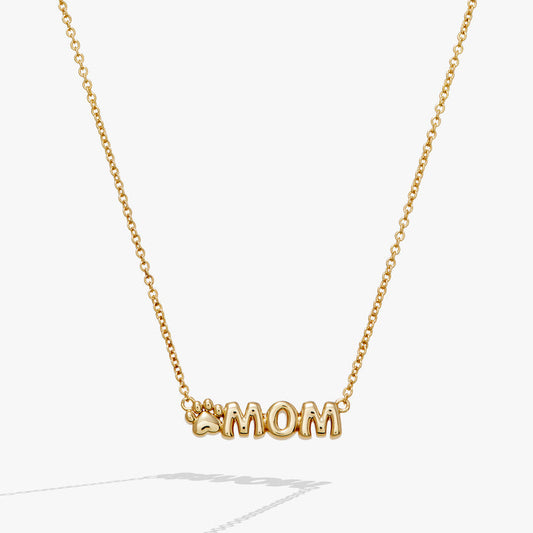 Pet Mom Nameplate Necklace