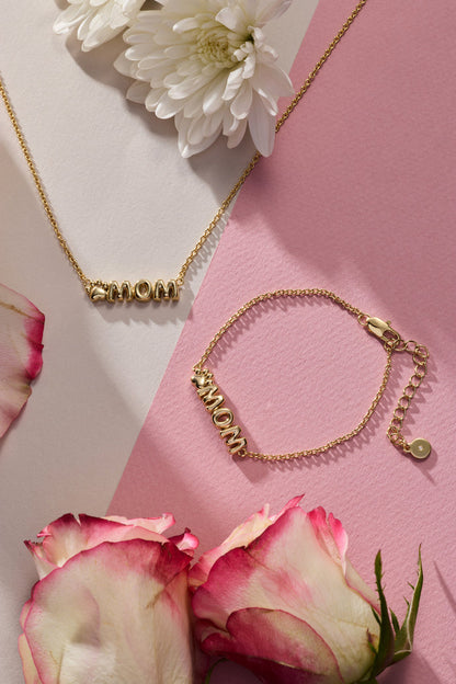Pet Mom Nameplate Necklace