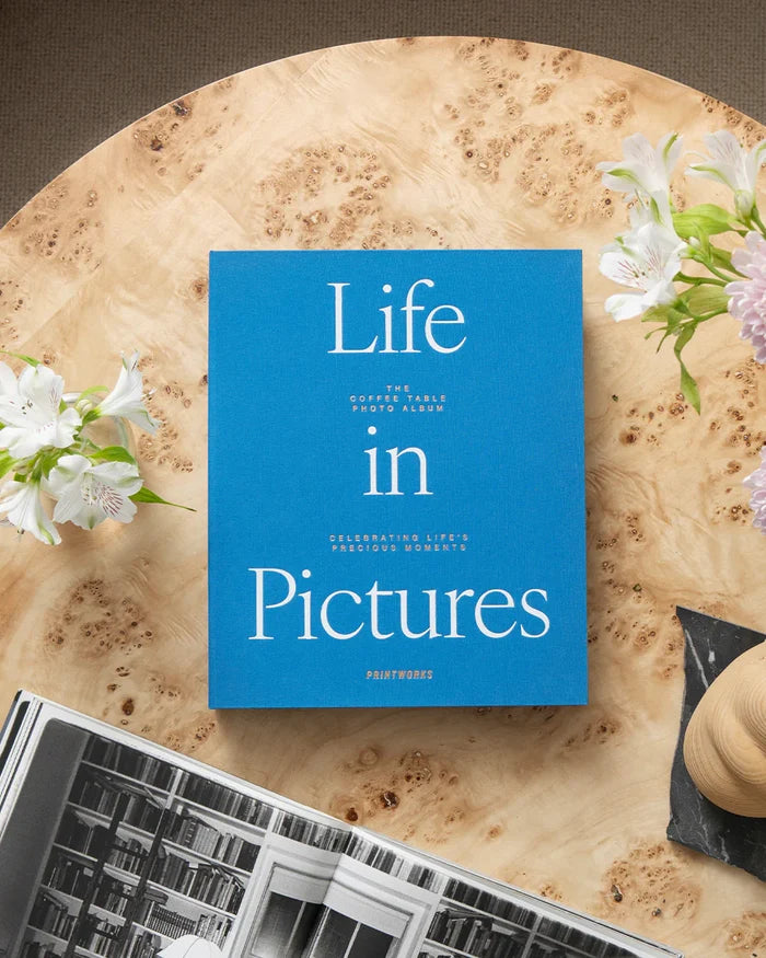 PHOTO ALBUM - LIFE IN PICTURES, BLUE