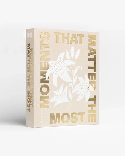PHOTO ALBUM - MOMENT THAT MATTERS THE MOST, BEIGE