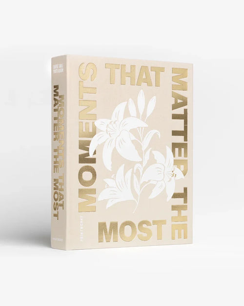 PHOTO ALBUM - MOMENT THAT MATTERS THE MOST, BEIGE